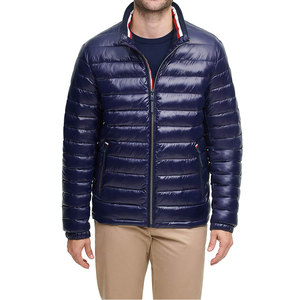 High Quality Men's <b>Winter</b> Jacket Slim Zipper Closure Bubble Puffer Waterproof 95% Duck Warm Thermal Coated Breathable Long Plus - Product Image 4