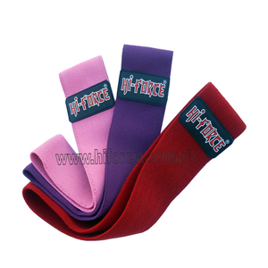 Logotipo personalizado Gimnasio Entrenamiento Glute Ejercicio Band Set Hip Circle Booty Bandas Loop Bandas de resistencia Material de algodón Fitness Gimnasia - Product Image 6