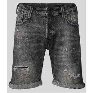 Shorts en jean décontractés extensibles pour hommes, séchage rapide, style urbain, vente en gros, collection été - Product Image 1