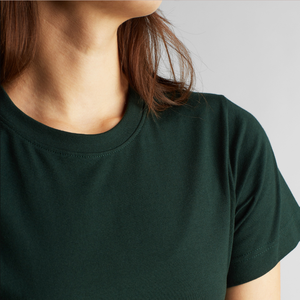 Nouvelle Arrivée T-shirt d'été pour femme, design personnalisé, col rond, manches courtes, 100% coton, coupe ajustée, séchage rapide, respirant - Product Image 4