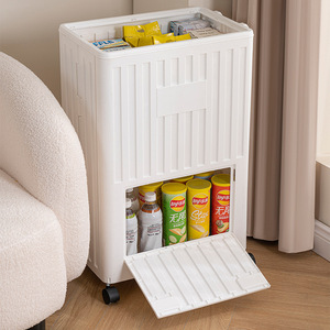 Large Capacity <strong>Rectangle</strong> Injection Molded Foldable Plastic Storage Box with Wheels Stackable Home Organizer <strong>Bin</strong> (70L-80L) - Product Image 6
