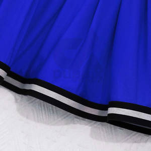 Conjunto de Uniforme de Animadora para Niñas con Falda, Traje de Animadora sin Mangas, Estampado, de Poliéster, para Baile y Aeróbic - Product Image 6