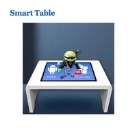 Table interactive à écran tactile, borne de jeu intelligente avec multi-touch pour le thé, le café dans les restaurants, enfants, écran LCD 43 55 pouces