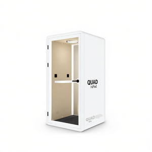 QUAD HiPod Acoustic Office Furniture Privacy-Preserving Phone Pods for Optimal Work Environment - Product Image 2