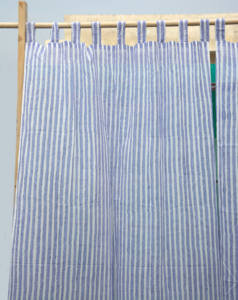 ผ้าม่านพิมพ์ลายขาวดำ ผ้าฝ้ายทันสมัยสำหรับห้องนั่งเล่น ห้องนอน สั่งทำขายส่ง - Product Image 2