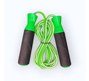 Cuerda de Saltar de Alta Velocidad con Agarres de Espuma, Cuerda de Saltar Ajustable con Cable de Acero para Entrenamiento Físico, Agarres de Espuma Antideslizantes - Product Image 3