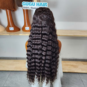 วิกผมแท้ Remy Virgin ขนาด 10 ถึง 32 นิ้ว ผมจากผู้บริจาคคนเดียว แบบ Double Drawn ผมเวียดนามลอนลึก สำหรับต่อผม - Product Image 4