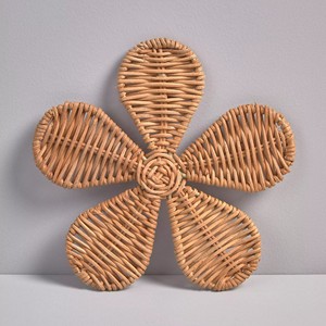Top quality woven rattan wall hanging eco-friendly children room <b>accessory</b> wall-mounted <b>decoration</b> - Product Image 1