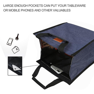 Portable <b>Lunch</b> Waterproof Insulated <b>Lunch</b> <b>Box</b> Bag Picnic Thermal Insulation <b>Lunch</b> Breast Milk Cooler Bag - Product Image 4