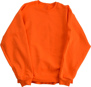 Custom Embroidery Logo Slim Fit Sweatshirt 100% Cotton Crew Neck Knitted OEM Streetwear Sweatshirt - Product Image 3