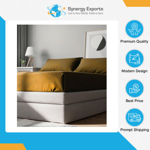 Fournisseur en gros de lits de qualité supérieure, style unique, ensemble de draps en polyester 130 GSM 4 pièces à un prix de marché abordable - Product Image 2