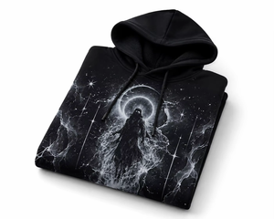 Sudadera con Capucha Unisex Negra con Estampado 3D de Apocalipsis Espacial, Sudadera de Manga Larga, Estilo Urbano, Chaqueta de Cosplay - Product Image 2