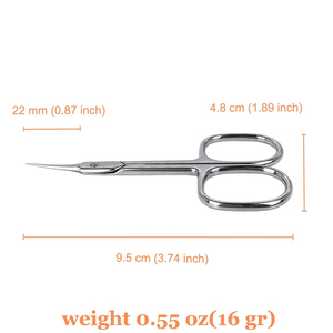 Ciseaux à cuticules, instrument de soin des ongles pour l'entretien et l'embellissement, accessoire de beauté de précision - Product Image 3