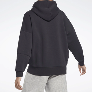 Sudadera con Capucha Oversize Beige para Hombre, Estilo Urbano, Manga Regular, Ajuste Holgado, Bolsillo Frontal, Logotipo Personalizado, Color Sólido, Invierno - Product Image 3