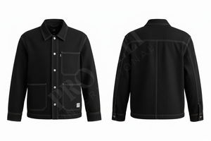 Camisas de Vestir de Trabajo de Alta Calidad y Duraderas, Mezcla de Algodón, con Logotipo Personalizado, Casuales, con Botones y Bolsillos - Product Image 4