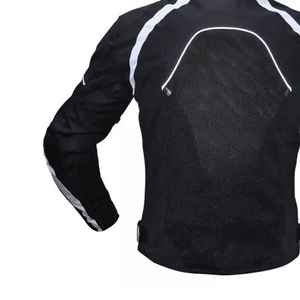 Vestes de course en cuir imperméables et coupe-vent de haute qualité pour hommes, avec logo sur le devant, pour la conduite à moto - Product Image 6