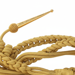 Aiguillettes Doradas Hechas a Medida 2026, Accesorios de Decoración para Uniformes a Bajo Precio y Cordones para Aiguillettes Ceremoniales - Product Image 5