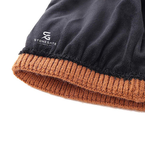Fashionable Unisex Winter <b>Beanie</b> <b>Hat</b> Ribbed Knit Skull Cap Soft Warm Acrylic Cuff Outdoor Headwear for <b>Men</b> Women Daily Styling - Product Image 5