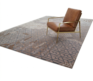 Alfombras Modernas Hechas a Mano de Lana de Nueva Zelanda, de Pelo Alto y Color Sólido, para Sala de Estar, Venta al Por Mayor - Product Image 4