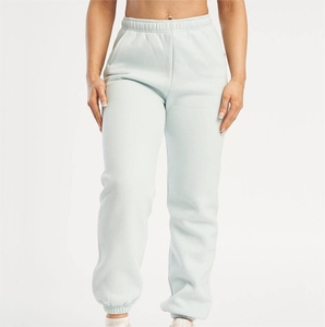 Women Sweatpants High Waist Soft Fabric Relaxed Fit Jogger Style for Casual Wear Gym Training - Product Image 4