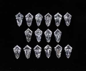 Diamante CVD de Corte Escudo Premium de 6.0 x 4.0 mm, Cultivado en Laboratorio, para la Fabricación de Joyas, Venta al por Mayor de Anillos y Colgantes de Diamantes Sintéticos con Corte Escudo - Product Image 6
