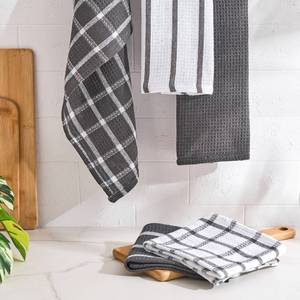 Chiffon de nettoyage de cuisine 100% coton pur, lavable et réutilisable – Essuie-tout blanc provenant d'un fournisseur indien - Product Image 5