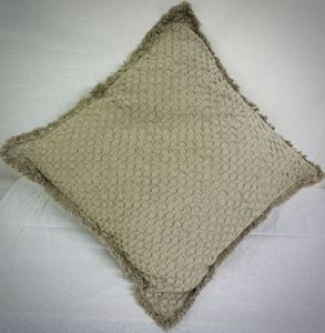 Funda de cojín de algodón con flecos, funda de almohada decorativa del fabricante de la India a precio de mayoreo. - Product Image 1