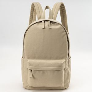 Sac à dos pour ordinateur portable en toile, unisexe, minimaliste, souple, 20-39L, léger, avec fermeture éclair et bretelles - Product Image 1