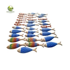 Unfinished Ash Wood Fish Shapes for <b>Painting</b> DIY Craft Activity Color Learning Educational Toy for Preschool Kids Handmade - Product Image 6