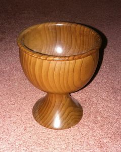 Solid Wood Coffee Mug Handmade Natural Wooden <b>Cup</b> Rustic Design Eco Friendly Drinking Mug for Restaurant Use - Product Image 2