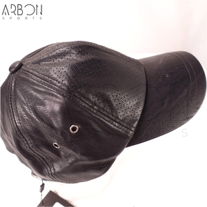2026 Custom Logo Wholesale Rate Adjustable Outdoor Sun Protection OEM ODM Service Available Fashion Headwear Leather Caps - Product Image 4