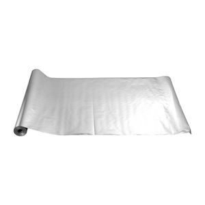 Rotolo Isolante Riflettente in Alluminio a Doppia Faccia 0,15mm Tessuto Non Perforato 48 X 125 ft Barriera Radiante - Product Image 1