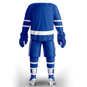 Professional Ice Hockey Uniform Polyester Eco-Friendly Lightweight Quick Dry Built for Competitive <b>Games</b> and Practice Sessions - Product Image 4