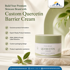 Crème Barrière à la Quercétine Marque Blanche – Formule Hydratante pour le Visage et Soin Quotidien de la Peau - Product Image 3