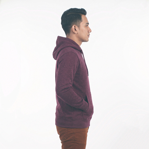 เสื้อฮู้ดดี้ผู้ชายสีพื้นแบบสบายๆ สไตล์สตรีทแวร์ ดีไซน์ใหม่ล่าสุด ปี 2026 ขายดี แฟชั่นใหม่ รับสั่งทำได้ - Product Image 3