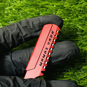 มีดโกนหนวดแบบมืออาชีพ ใบมีดตรง พับได้ ทำจากสแตนเลส คมกริบ พร้อมระบบล็อคแบบสวิง สำหรับโกนหนวดอย่างแม่นยำ - Product Image 2