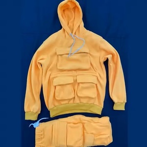 Nuevo Conjunto Deportivo para Hombre, Estilo Moderno, 100% Algodón Felpa, con Bolsillos, 2 Piezas, CP-MTS-10 - Product Image 6