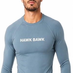 <b>Men</b> Short Sleeve <b>Compression</b> <b>Shirt</b> Premium Stretch Breathable Full Sleeve Quick Dry Polyester Breathable Material <b>For</b> <b>Men</b> - Product Image 4