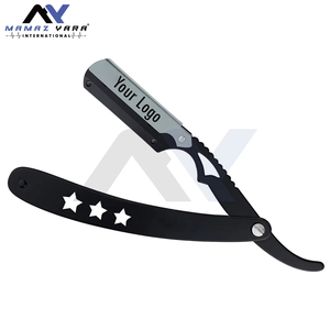 OEM Manufacturer & Professional Supplier of <b>Swing</b> Lock Barber Razors Premium Stainless Steel Straight Edge Razor Custom Logo - Product Image 4