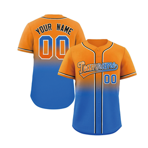 Camiseta de Béisbol Personalizada, Fabricante OEM, Uniformes Deportivos de Alta Calidad, Pedidos al por Mayor con Serigrafía, Impresión en Relieve o Bordado - Product Image 1