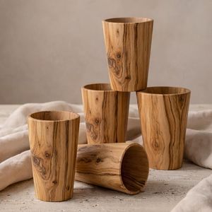 Taza de Madera Grabada Personalizada, Resistente a las Grietas, Hecha a Mano por Artesanos, Ecológica, para Regalos y Eventos - Product Image 4