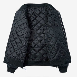 Veste Sukajan de style urbain haut de gamme, col montant, broderie classique, respirante, écologique, doublure douce, confortable à porter - Product Image 3