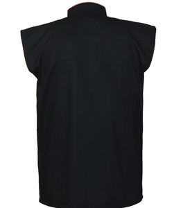 Chaleco de peluquería profesional superventas con red trasera y logotipo personalizable de alto valor - Product Image 2