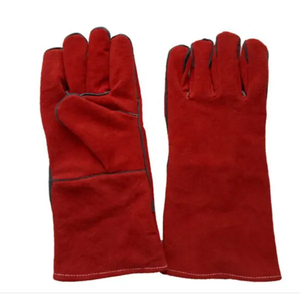 Gants de soudure en cuir de vache véritable de qualité supérieure, résistants aux coupures et à la chaleur, gants de sécurité ignifuges MIG TIG de haute qualité - Product Image 2