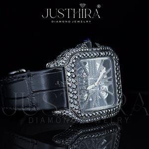 Reloj de Pulsera con Diamantes Incrustados y Cristal de Zafiro, Movimiento Automático, Ideal para Regalos de Lujo, Disponible a Precio de Fábrica - Product Image 5