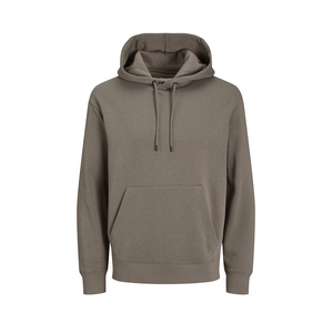 Sudadera con Capucha Verde para Hombre, Corte Regular, Felpa de Algodón, Estilo Casual para Otoño, Diseño con Bolsillos - Product Image 4