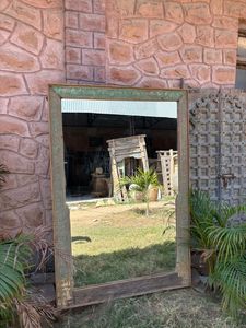 Luxury Modern Home Hotel Full-Length Carved Wood <b>Frame</b> Hanging Wall Mirror Classic Dining Bedroom Glass Bathroom Home Furniture - Product Image 2