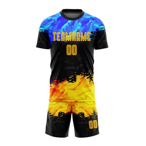 Uniformes de Fútbol de Alta Calidad a Precio de Mayoreo, Logotipo Personalizado, Conjunto de Uniforme de Fútbol de Secado Rápido, Diseño Personalizado al por Mayor - Product Image 4