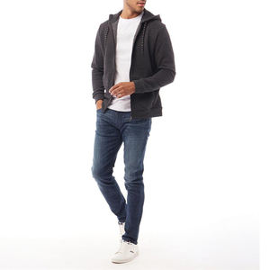 Sweat à capuche surdimensionné en molleton épais sur mesure, 370 g/m², 100 % coton, pour hommes, respirant et respectueux de l'environnement - Product Image 3