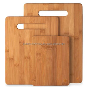 Cuisine à domicile personnalisée de haute qualité en bois d'acacia naturel et planche à découper en bambou planche à fromage en acier inoxydable - Product Image 3